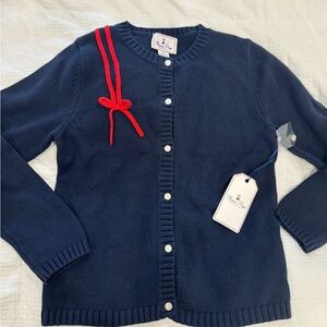 Classic Preppy CPC girls ice skating cardigan